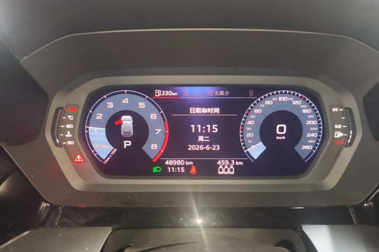 Used Audi A3 2021 Sportback 35 TFSI Fashionable Sports Model Instrument Cluster