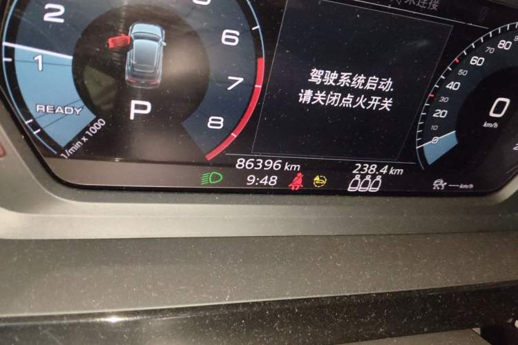 Used Audi A3 2021 Sportback 35 TFSI Fashionable Sports Model Odometer Close Up