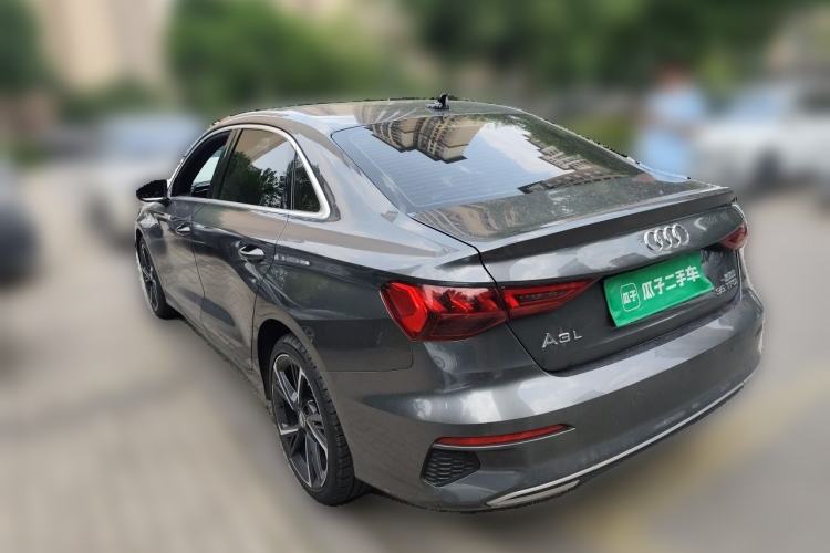 Used Audi A3 2021 A3L Limousine 35 TFSI Fashionable and Elegant Model Rear Left 45 Deg