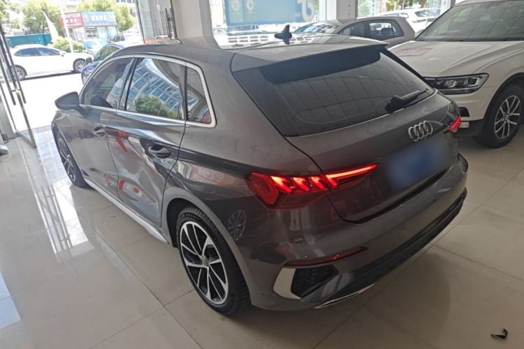 Used Audi A3 2021 Sportback 35 TFSI Advanced Sport Edition Rear Left 45 Deg