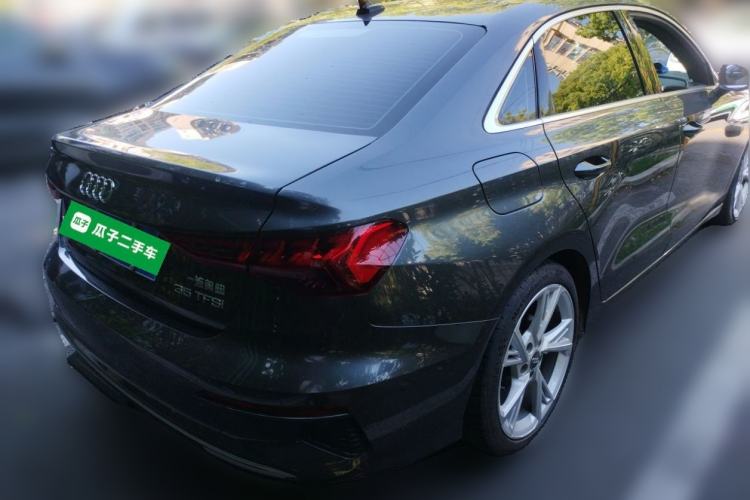 Used Audi A3 2021 A3L Limousine 35 TFSI Fashionable and Elegant Model Rear Right 45 Deg