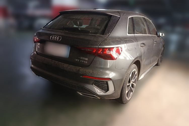 Used Audi A3 2021 Sportback 35 TFSI Advanced Sport Edition Rear Right 45 Deg