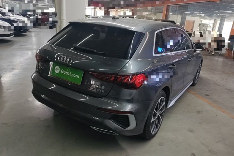 Used Audi A3 2021 Sportback 35 TFSI Advanced Sport Edition Rear Right 45 Deg