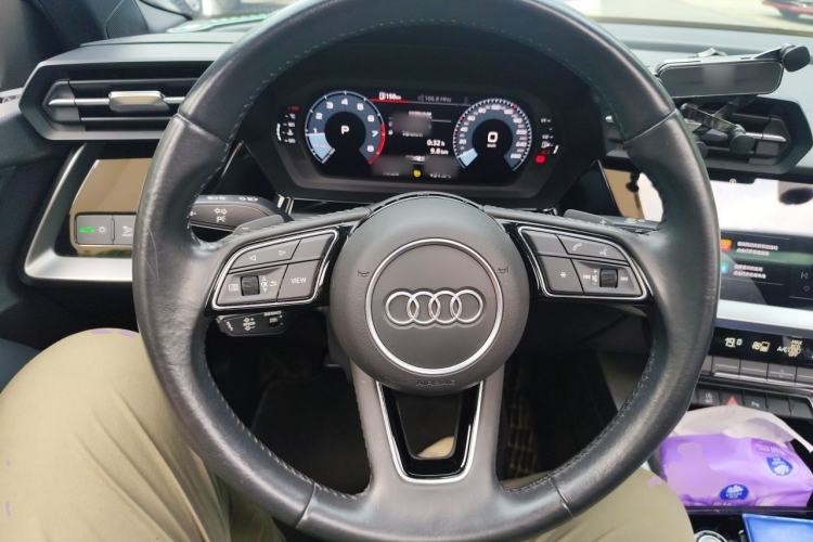Used Audi A3 2021 A3L Limousine 35 TFSI Fashionable and Elegant Model Steering Wheel