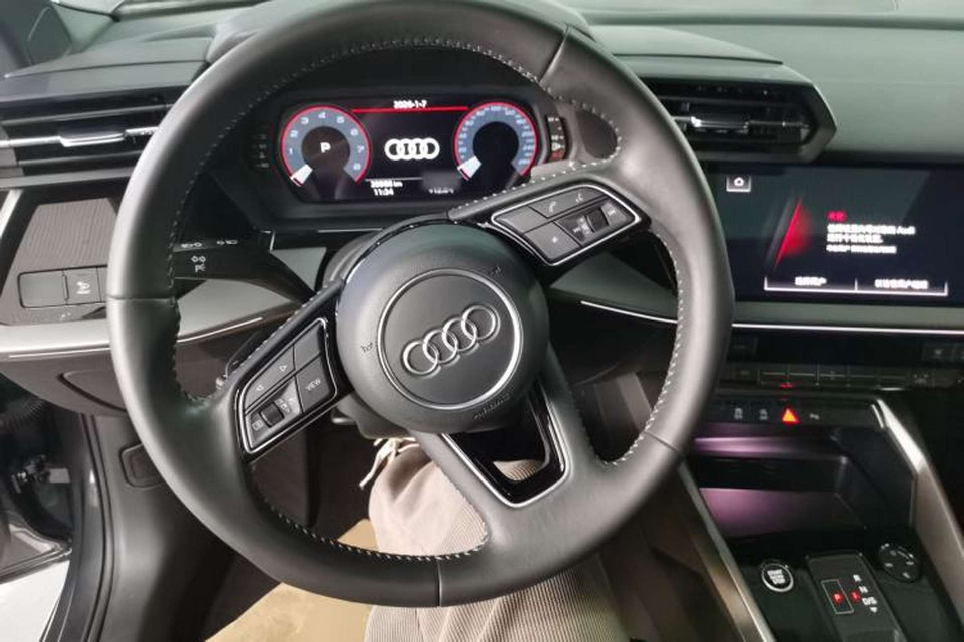 Used Audi A3 2021 A3L Limousine 35 TFSI Fashion Sport Model Steering Wheel