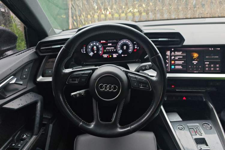 Used Audi A3 2021 A3L Limousine 35 TFSI Fashion Sport Model Steering Wheel