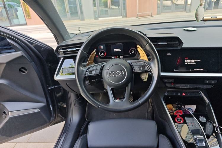 Used Audi A3 2021 A3L Limousine 35 TFSI Fashionable and Elegant Model Steering Wheel