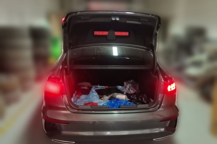 Used Audi A3 2021 A3L Limousine 35 TFSI Fashion Sport Model Trunk