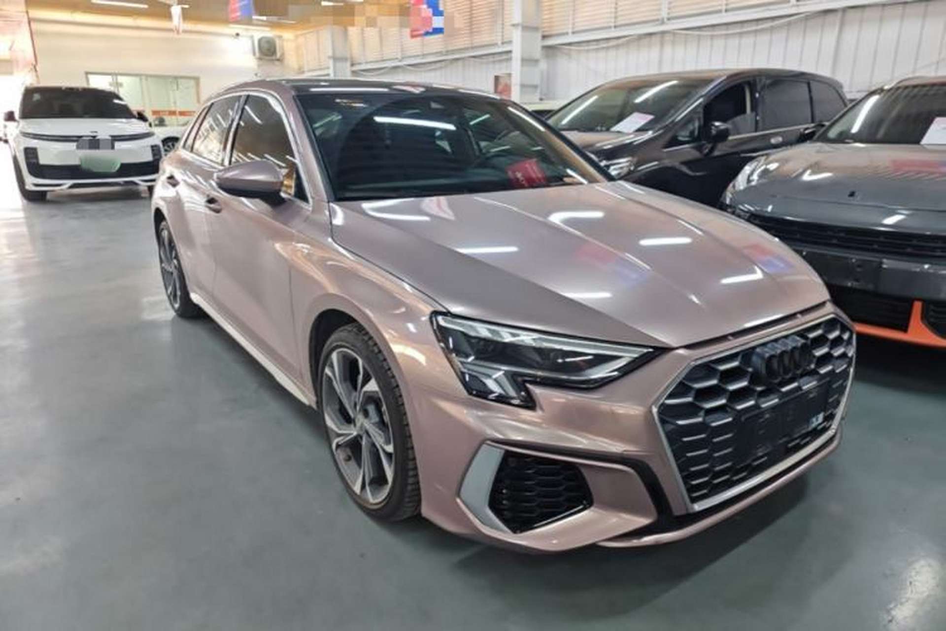 Used Audi A3 2021 Sportback 35 TFSI Luxury Sports Model Front Right 45 Deg