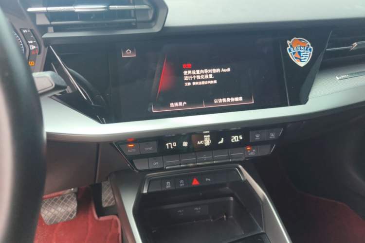 Used Audi A3 2021 Sportback 35 TFSI Fashionable Sports Model Audio And AC Panel