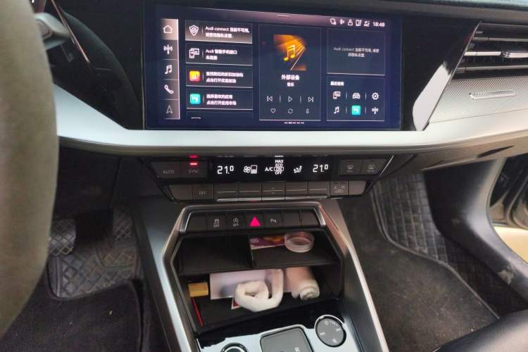 Used Audi A3 2021 A3L Limousine 35 TFSI Fashion Sport Model Audio And AC Panel