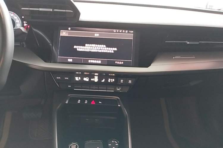 Used Audi A3 2021 Sportback 35 TFSI Fashionable Sports Model Audio And AC Panel