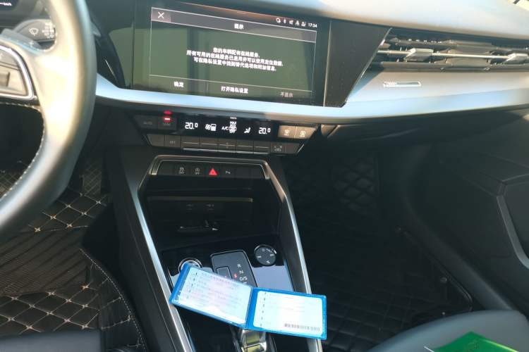 Used Audi A3 2021 A3L Limousine 35 TFSI Fashion Sport Model Audio And AC Panel