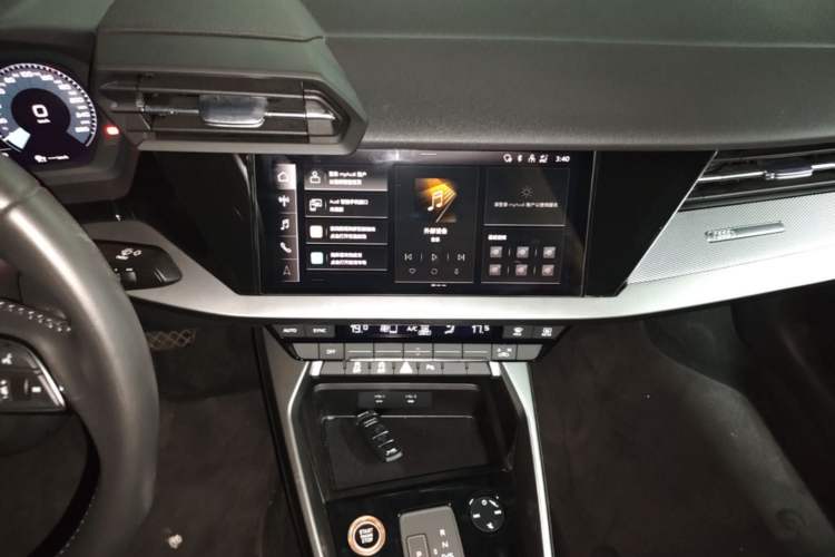 Used Audi A3 2021 A3L Limousine 35 TFSI Fashion Sport Model Audio And AC Panel