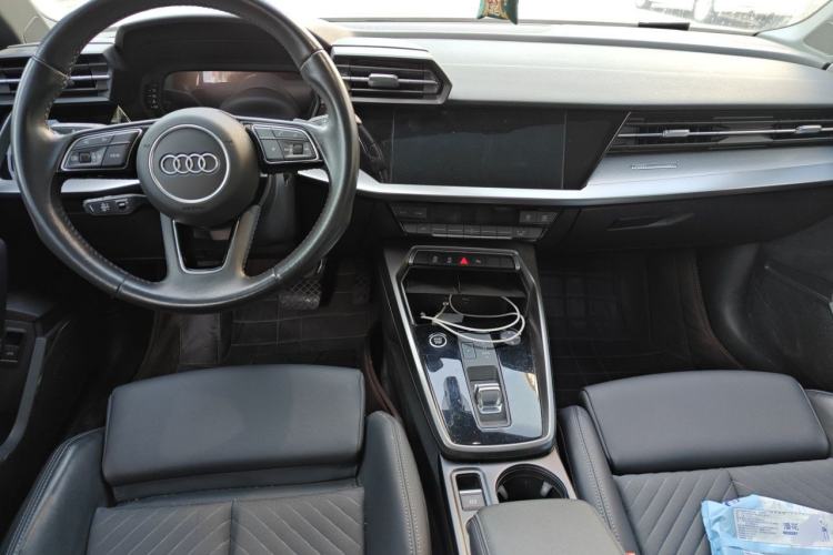 Used Audi A3 2021 A3L Limousine 35 TFSI Fashionable and Elegant Model Center Console