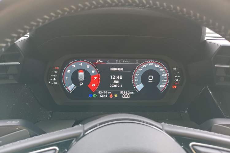 Used Audi A3 2021 A3L Limousine 35 TFSI Fashion Sport Model Instrument Cluster