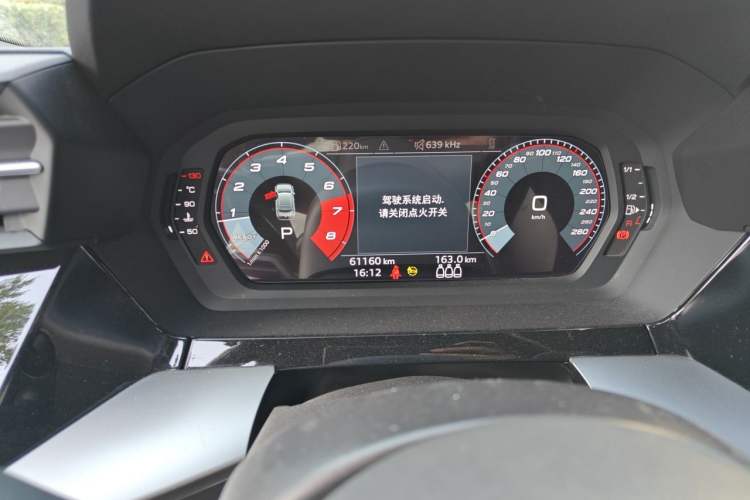 Used Audi A3 2021 A3L Limousine 35 TFSI Fashionable and Elegant Model Instrument Cluster
