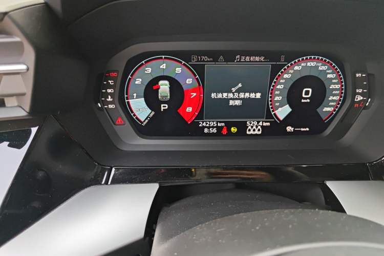 Used Audi A3 2021 Sportback 35 TFSI Fashionable Sports Model Odometer Close Up