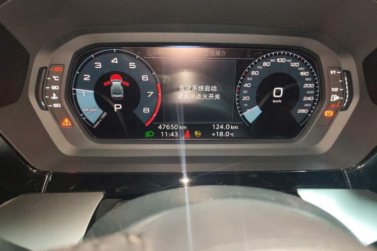 Used Audi A3 2021 A3L Limousine 35 TFSI Ambition Style Edition Odometer Close Up