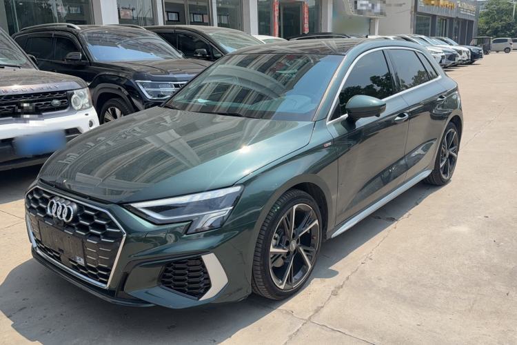 Used Audi A3 2021 Sportback 35 TFSI Fashionable Sports Model Guazi used car, China used car export, Used car for sale, Used cars, Cheapest cars for sale