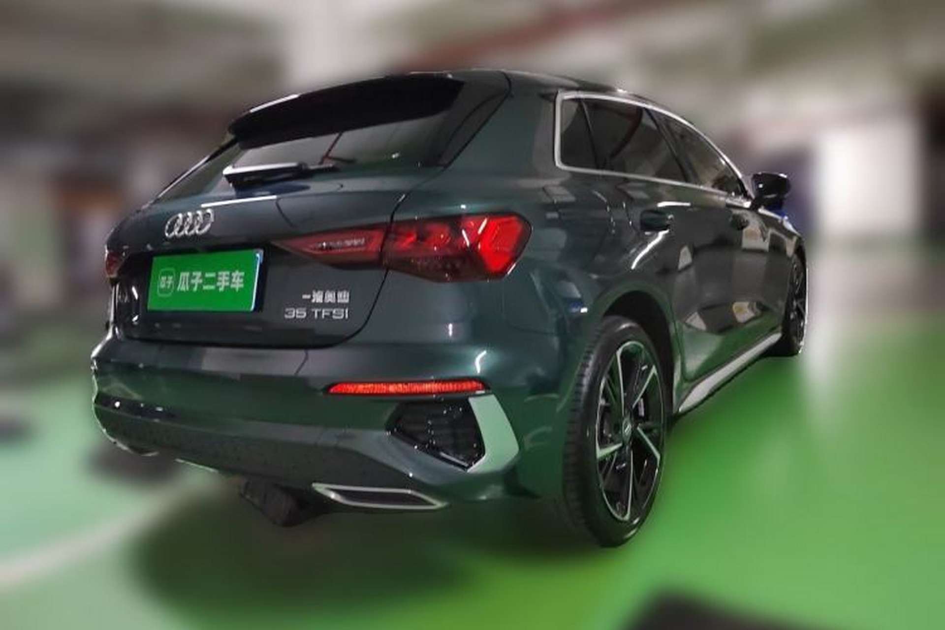 Used Audi A3 2021 Sportback 35 TFSI Fashionable Sports Model Rear Right 45 Deg