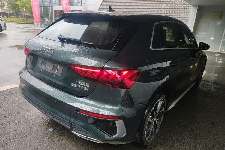 Used Audi A3 2021 Sportback 35 TFSI Advanced Sport Edition Rear Right 45 Deg