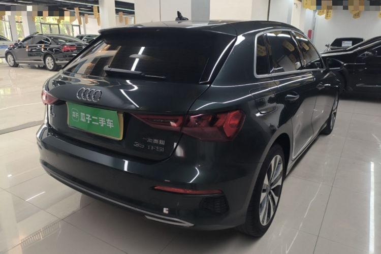 Used Audi A3 2021 Sportback 35 TFSI Ambition Style Edition Rear Right 45 Deg