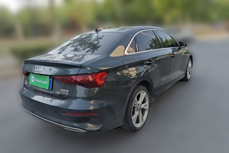 Used Audi A3 2021 A3L Limousine 35 TFSI Fashionable and Elegant Model Rear Right 45 Deg