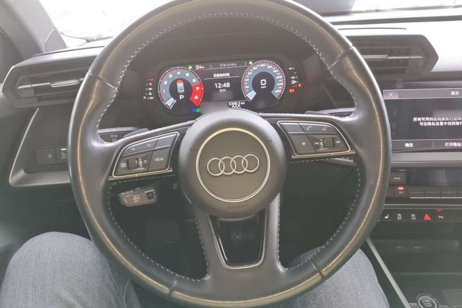 Used Audi A3 2021 A3L Limousine 35 TFSI Fashion Sport Model Steering Wheel