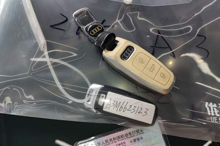 Used Audi A3 2021 Sportback 35 TFSI Fashionable Sports Model Vehicle Key
