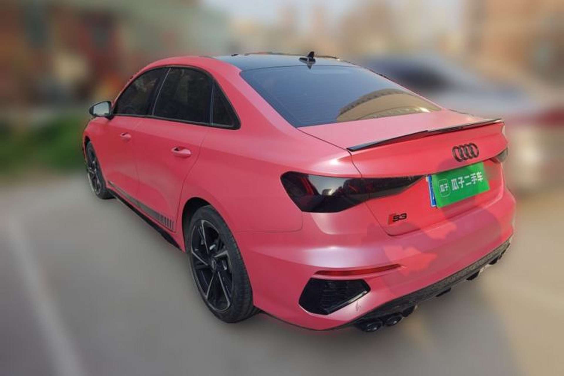 Used Audi A3 2021 A3L Limousine 35 TFSI Fashion Sport Model Rear Left 45 Deg