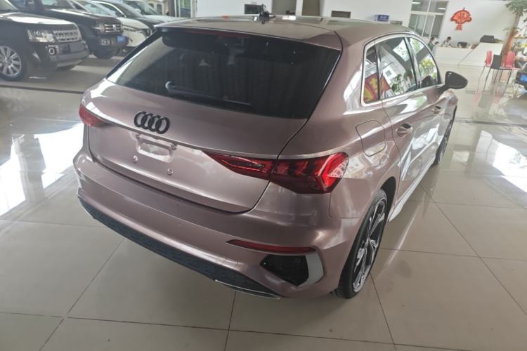 Used Audi A3 2021 Sportback 35 TFSI Luxury Sports Model Rear Right 45 Deg