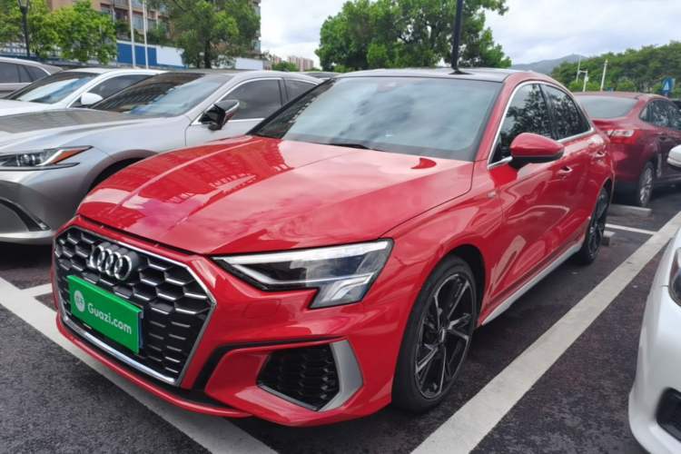 Used Audi A3 2021 A3L Limousine 35 TFSI Fashion Sport Model Guazi used car, China used car export, Used car for sale, Used Audi cars, Cheapest cars for sale