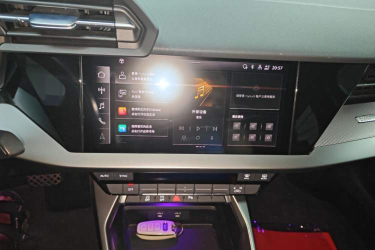 Used Audi A3 2021 A3L Limousine 35 TFSI Fashion Sport Model Audio And AC Panel
