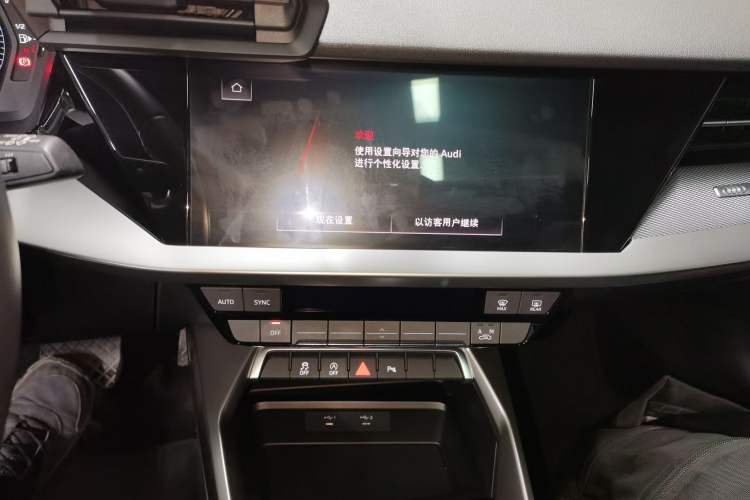 Used Audi A3 2021 Sportback 35 TFSI Fashionable Sports Model Audio And AC Panel