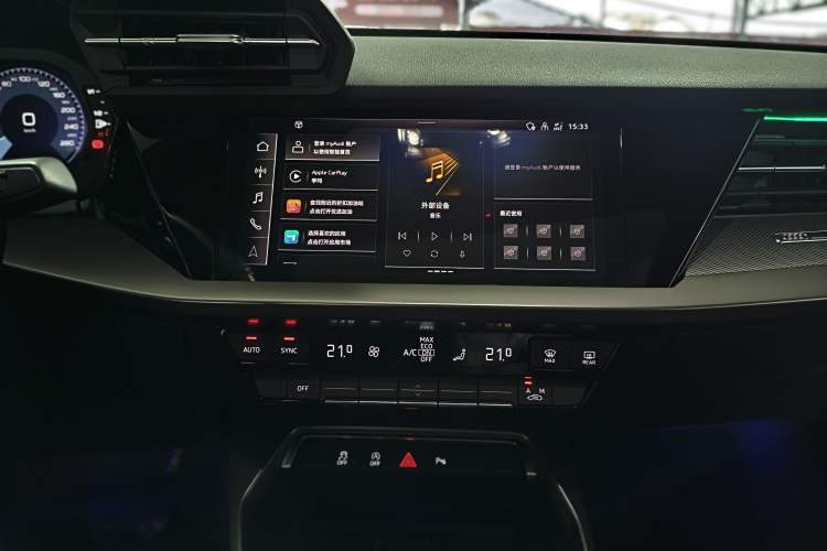 Used Audi A3 2021 A3L Limousine 35 TFSI Progressive Sport Edition Audio And AC Panel