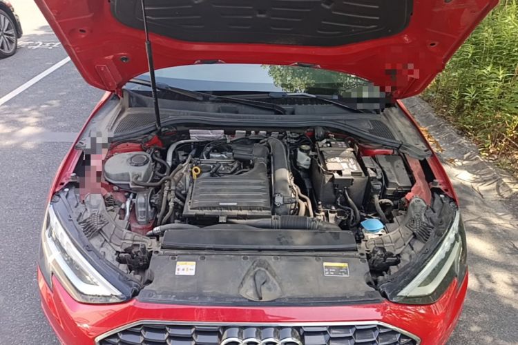 Used Audi A3 2021 A3L Limousine 35 TFSI Fashionable and Elegant Model Engine Bay
