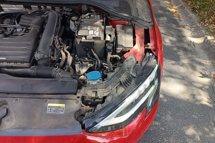 Used Audi A3 2021 A3L Limousine 35 TFSI Fashionable and Elegant Model Engine Bay Left