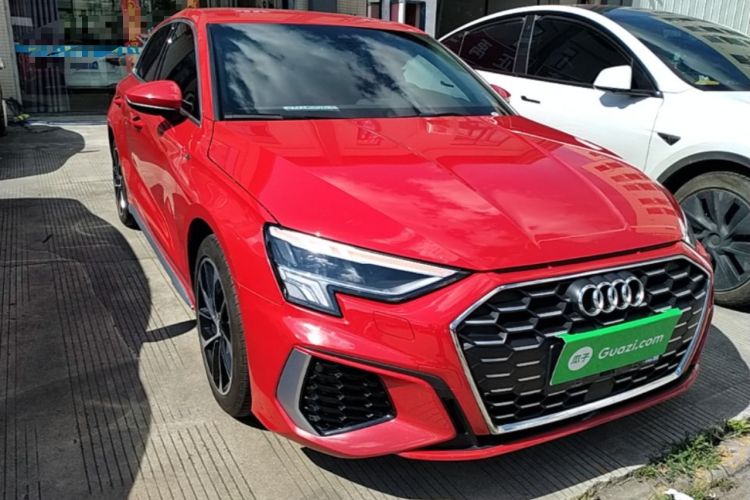 Used Audi A3 2021 Sportback 35 TFSI Advanced Sport Edition Front Right 45 Deg