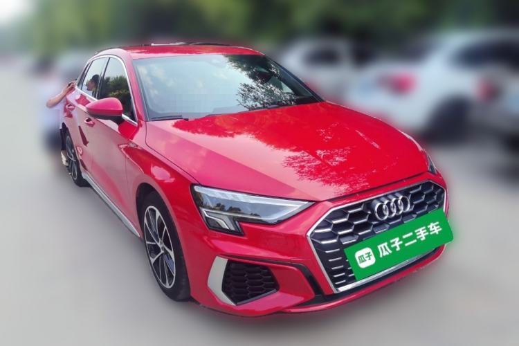 Used Audi A3 2021 Sportback 35 TFSI Advanced Sport Edition Front Right 45 Deg