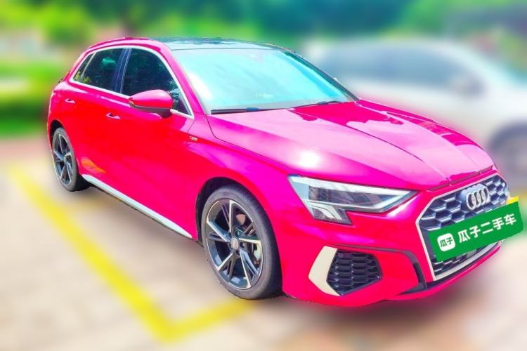 Used Audi A3 2021 Sportback 35 TFSI Luxury Sports Model Front Right 45 Deg
