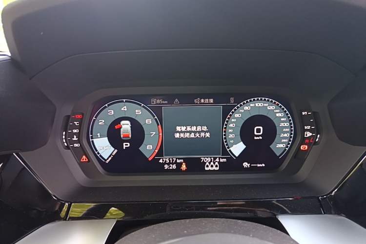 Used Audi A3 2021 A3L Limousine 35 TFSI Fashionable and Elegant Model Instrument Cluster