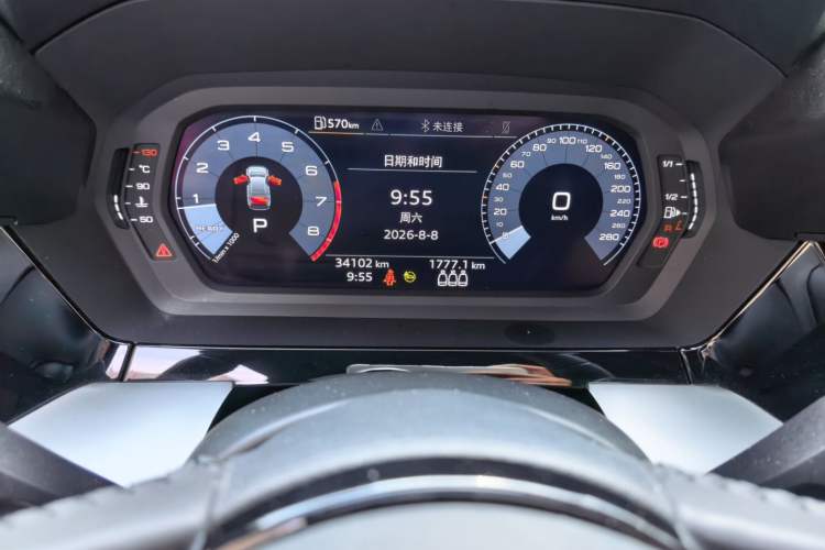 Used Audi A3 2021 A3L Limousine 35 TFSI Ambition Style Edition Odometer Close Up