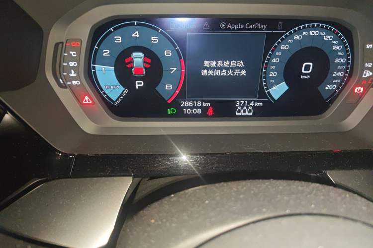 Used Audi A3 2021 Sportback 35 TFSI Ambition Style Edition Odometer Close Up