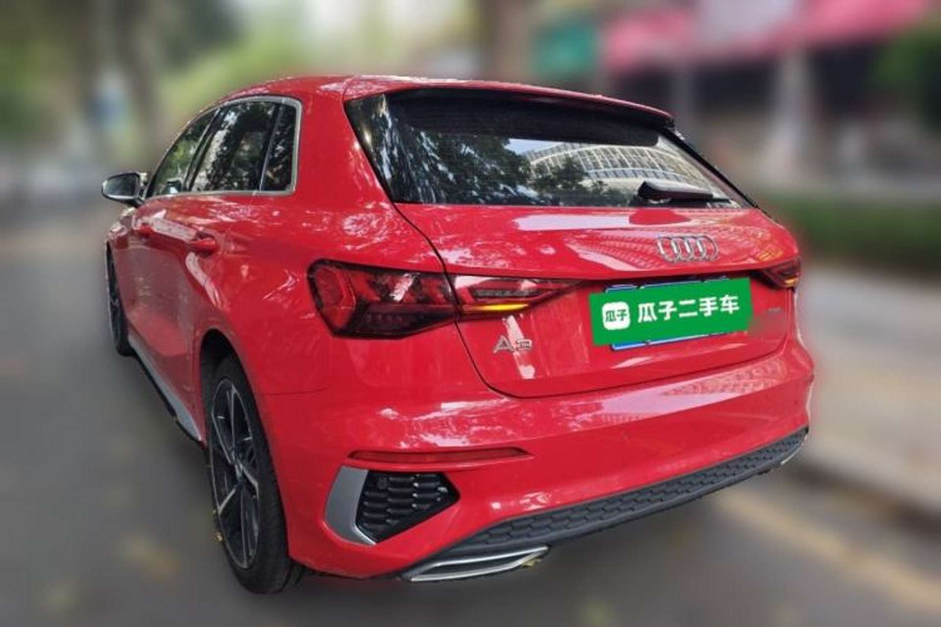 Used Audi A3 2021 Sportback 35 TFSI Fashionable Sports Model Rear Left 45 Deg