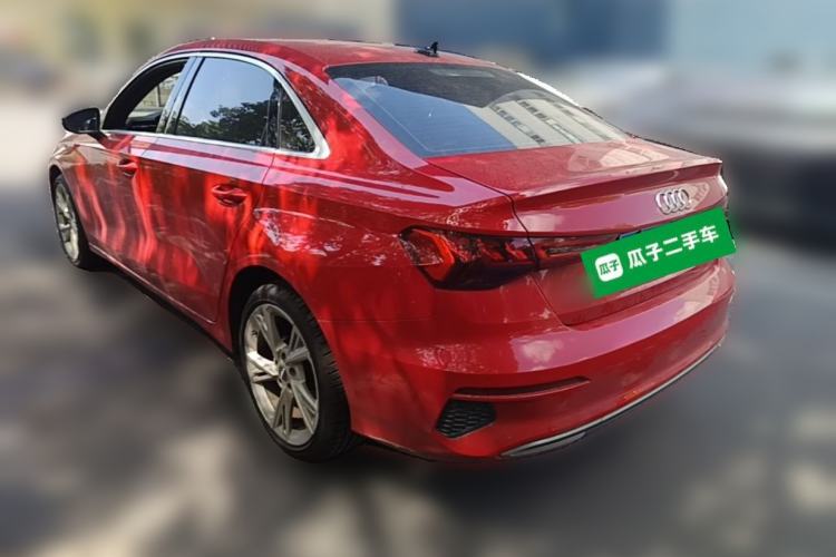 Used Audi A3 2021 A3L Limousine 35 TFSI Fashionable and Elegant Model Rear Left 45 Deg