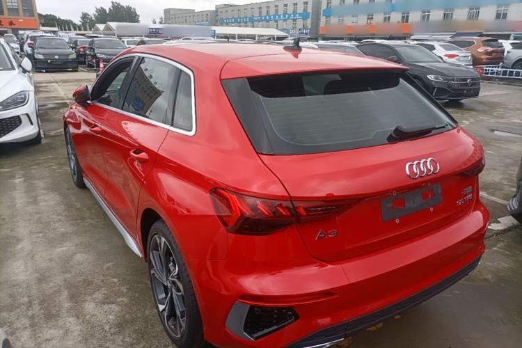 Used Audi A3 2021 Sportback 35 TFSI Luxury Sports Model Rear Left 45 Deg