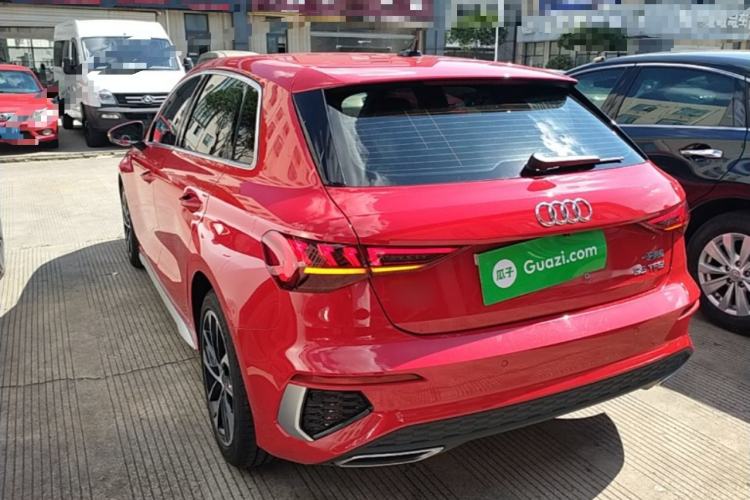 Used Audi A3 2021 Sportback 35 TFSI Advanced Sport Edition Rear Left 45 Deg