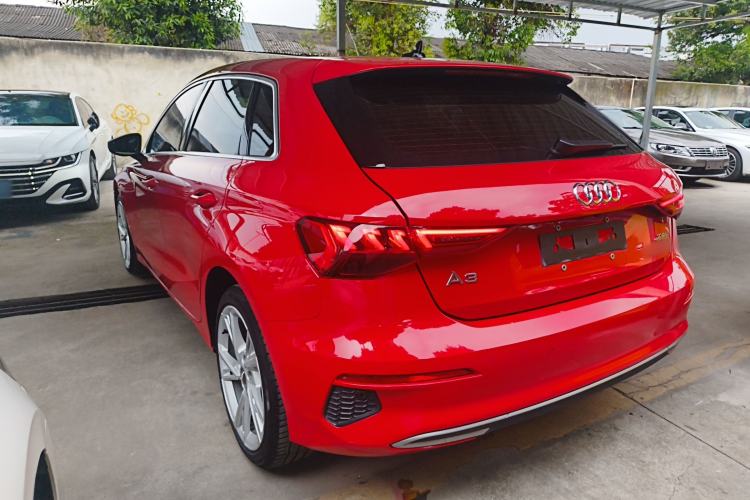Used Audi A3 2021 Sportback 35 TFSI Stylish and Elegant Model Rear Left 45 Deg