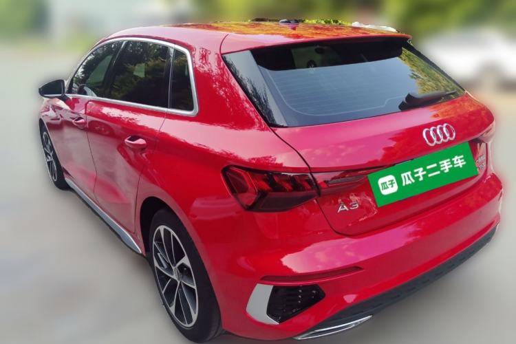 Used Audi A3 2021 Sportback 35 TFSI Advanced Sport Edition Rear Left 45 Deg